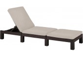 KETER DAYTONA DELUXE lehátko, 195 x 65 x 25,5 cm, hnedá 17211632