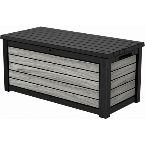 KETER DECO 630L Záhradný box, 155 x72 x 69,5 cm, sivý 17213823