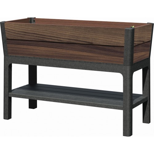 KETER DECO ELEVATED GARDEN BED Truhlík, 113 x 47,5 x 79,8 cm, walnut 17213340