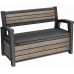 KETER DECO GARDEN BENCH 227L Úložná lavica, 133 x 61 x 89 cm, ashwood 17213853