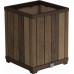 KETER DECO SQUARE TALL Kvetináč, 45,5 x 45,5 x 55 cm, walnut 17213623