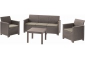 KETER ELODIE 3 SEATER Set záhradný, cappuccino/piesková 17209489