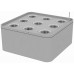KETER FARM BOX LARGE Kvetináč, 28 x 28 x 14 cm, sivý 17210163