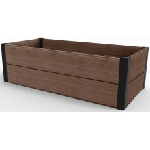 KETER MAPLE TROUGH Vyvýšený záhon, 106 x 50 x 32 cm, hnedý 17209666