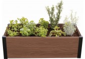 KETER MAPLE TROUGH Vyvýšený záhon, 106 x 50 x 32 cm, hnedý 17209666