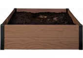 KETER MAPLE SQUARE Vyvýšený záhon, 106 x 106 x 32 cm, hnedý 17209665