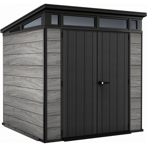 KETER PENT SIGNATURE 7 x 7 domček, 216 x 218 x 226 cm, sivý 17214176