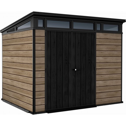 KETER PENT SIGNATURE HORIZONTAL 9 x 7 domček, 279 x 218 x 226 cm, ashwood 17212899