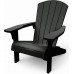 KETER TROY ADIRONDACK Kreslo, 93 x 80,5 x 96,5 cm, grafit 17208310