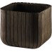 KETER CUBE PLANTER M Kvetináč, 30 x 30 x 30 cm, hnedá 17202066