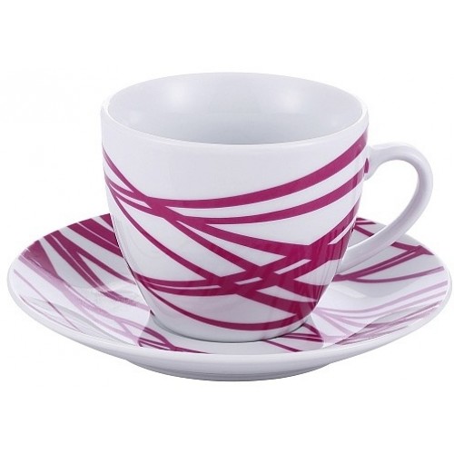 KAISERHOFF Súprava hrnčekov s podšálkami 8ks KH-11080003