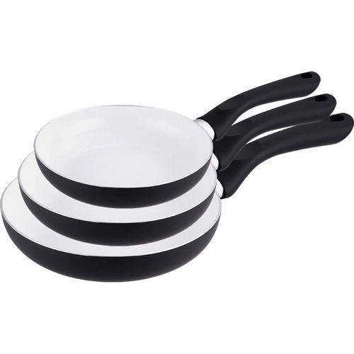 KAISERHOFF Panvica keramická - sada 3 ks BLACK KH-1519 KAISERHOFF Panvica keramická - sada 3 ks BLACK KH-1519