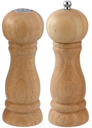 KAISERHOFF Mlynček na korenie a soľnička 10cm, drevo KH-3065 KAISERHOFF Mlynček na korenie a soľnička 10cm, drevo KH-3065