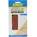 KINZO - brúsny papier 93x185mm A120 - 5ks 71710