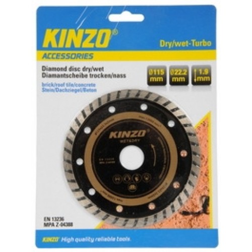 KINZO - diamantový kotúč TURBO - 230mm 71763 KINZO - diamantový kotúč TURBO - 230mm 71763