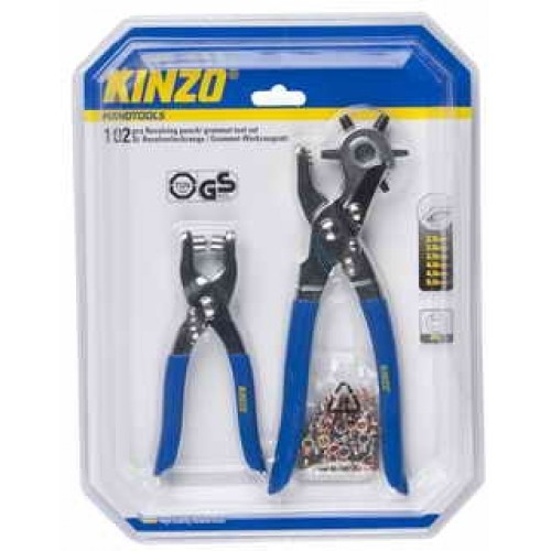 KINZO - dierovacie kliešte sada 102ks 71919 KINZO - dierovacie kliešte sada 102ks 71919