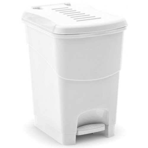 KIS KORAL S 10L odpadkový kôš 19x24x28cm biely