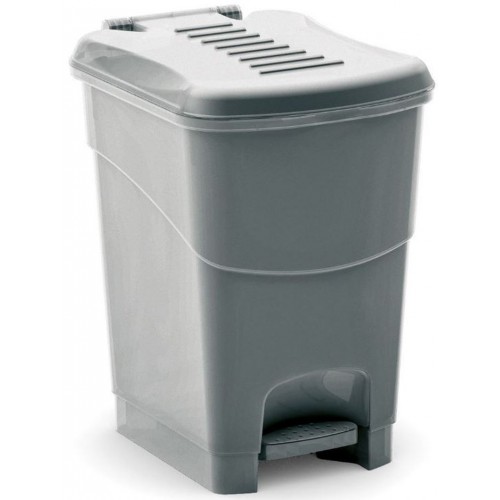 KIS KORAL S 10L odpadkový kôš 19x24x28cm sivý