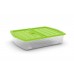 KIS SPINNING BOX XL 56L 77x58,5x17,5cm transparent / zelené veko