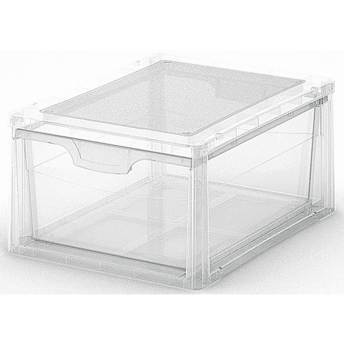 KIS SPIDER DRAWER 2 Úložný box, 29x39x18cm, 13L, transparentný