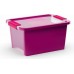 KIS BI BOX S 11L 36,5x26x19cm fialový/transparent