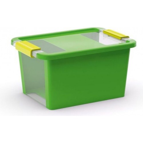 KIS BI BOX S 11L 36,5x26x19cm zelený/transparent KIS BI BOX S 11L 36,5x26x19cm zelený/transparent