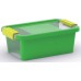 KIS BI BOX XS 3L 26,5x16x10cm zelený/transparent