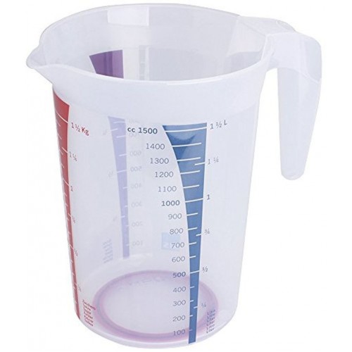 KIS VERSO 1,5L odmerka 19,5 x 19 x 14 cm transparentná