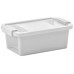 KIS BI BOX XS 3L 26,5x16x10cm biely/transparent
