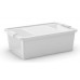 KIS BI BOX M 26L 55x35x19cm biely/transparent