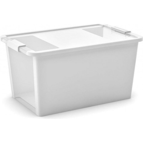 KIS BI BOX L 40L 55x35x28cm biely/transparent