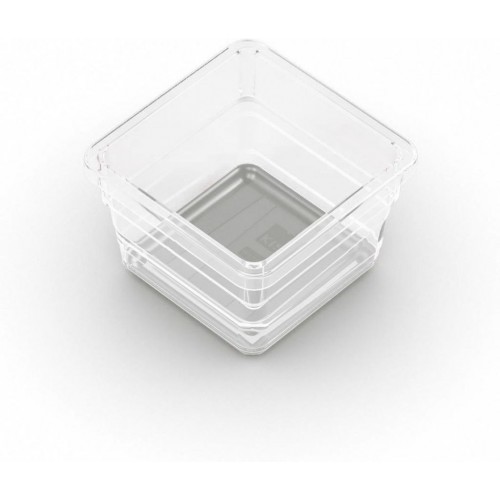 KIS SISTEMO 1 Organizér 7,5x7,5x5cm transparent / sivý