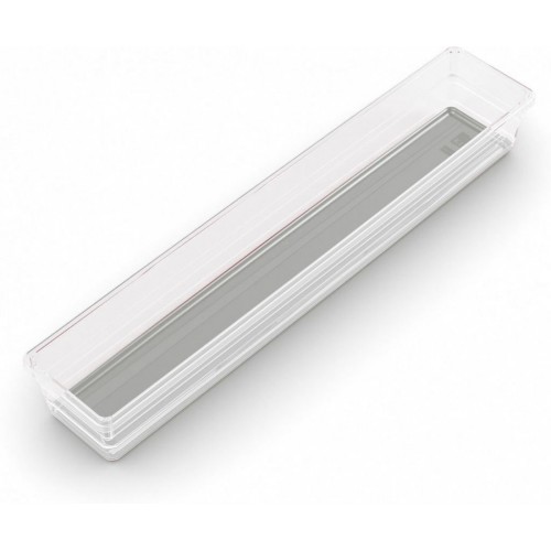 KIS SISTEMO 5 Organizér 7,5x37,5x5cm transparent / sivý