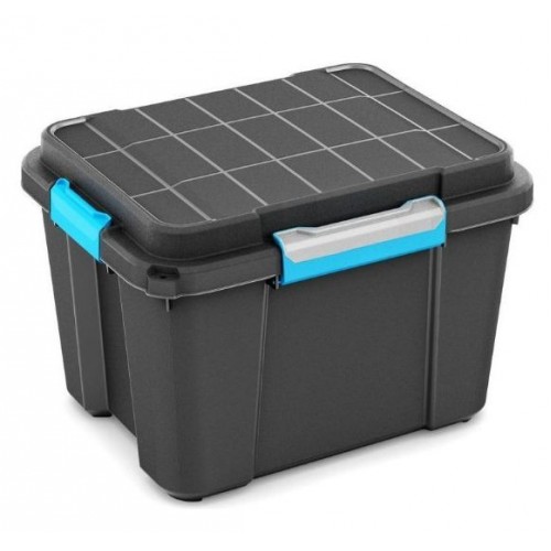 KIS SCUBA BOX M 45L 49,5x39x34cm čierny / modrý