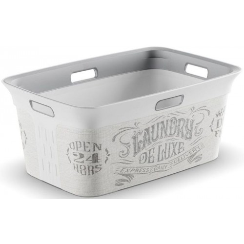KIS CHIC BASKET LAUNDRY BAG 45L kôš na čistú bielizeň 59x39x27cm KIS CHIC BASKET LAUNDRY BAG 45L kôš na čistú bielizeň 59x39x27cm