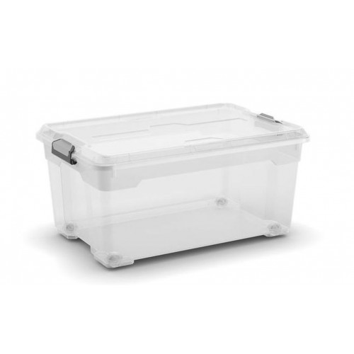 KIS MOOVER BOX L 45L 58x38x27cm transparentný
