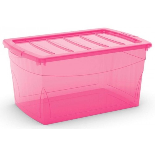 KIS OMNI BOX L 50L 58,5x39x30cm ružový