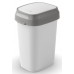 KIS DUAL SWING BIN S 10L odpadkový kôš 19x25x33cm biely