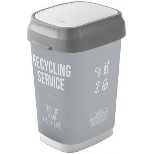 KIS DUAL SWING BIN STYLE S 10L HOME SERVICE odpadkový kôš 19x25x33cm