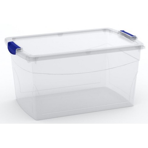 KIS OMNI LATCH BOX L 50L 59x39x30cm transparentný KIS OMNI LATCH BOX L 50L 59x39x30cm transparentný