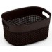 KIS FILO BASKET XS 3,5L kôš 23,5x17,5x12cm hnedý