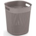 KIS FILO BUCKET 16L univerzálny kôš 28x28x32cm taupe