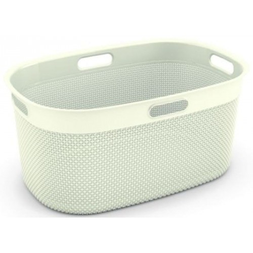 KIS FILO BASKET 45L kôš na čistú bielizeň 59x39x27cm krémový KIS FILO BASKET 45L kôš na čistú bielizeň 59x39x27cm krémový