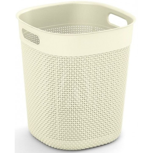 KIS FILO BUCKET 16L univerzálny kôš 28x28x32cm krémový