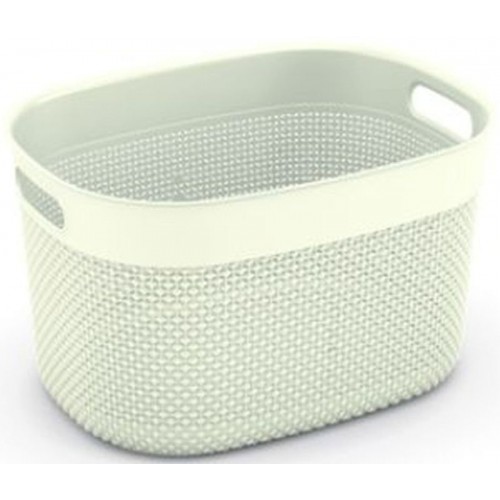 KIS FILO BASKET L 18L kôš 38x29x22cm krémový KIS FILO BASKET L 18L kôš 38x29x22cm krémový