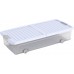 KIS W BOX UNDERBED L 35L 74x37x16,5cm transparentný/sv. modré veko