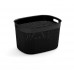 KIS FILO BASKET XL úložný kôš 44x33x27cm 30L čierna