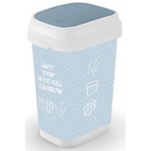 KIS DUAL SWING BIN STYLE S 10L WITTY odpadkový kôš 19x25x33cm