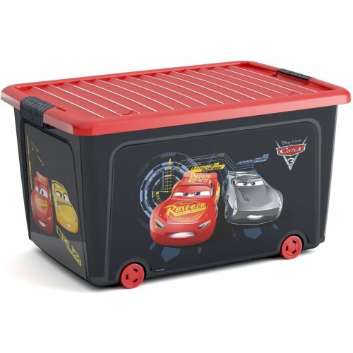 KIS W BOX L CARS 50L na kolieskach 56,5x39x31,5cm