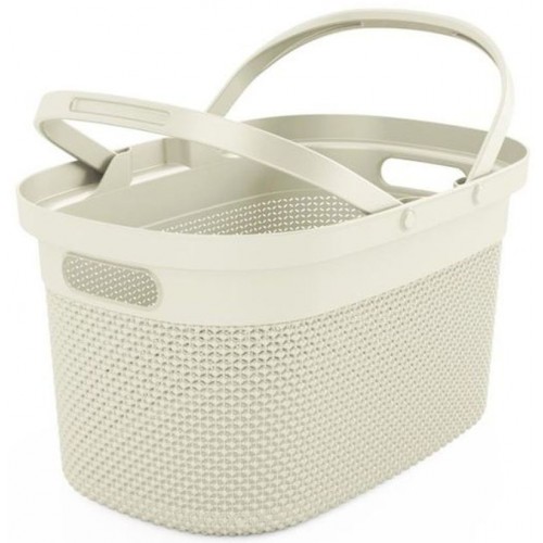 KIS FILO nákupný košík 46x24x30cm krémový